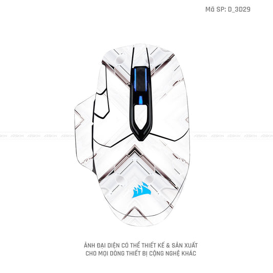 Skin Dán Chuột Corsair Hình Nghệ Thuật 3D | D_3D29
