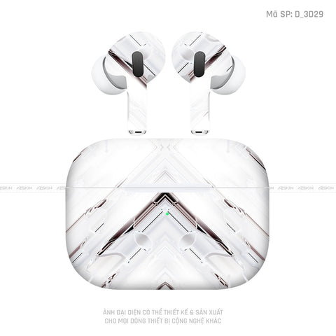 Dán Skin Tai Nghe Airpod Pro/ Pro 2 Hình Nghệ Thuật 3D | D_3D29
