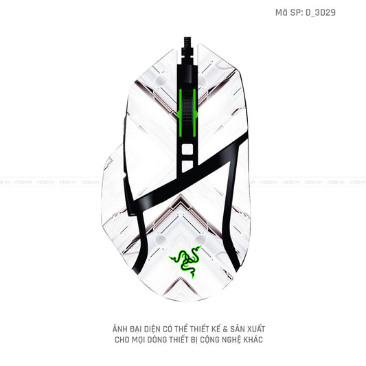 Skin Dán Chuột Razer Hình Nghệ Thuật 3D | D_3D29