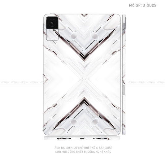 Dán Skin Máy Tính Bảng Xiaomi Mipad Hình Nghệ Thuật 3D | D_3D29
