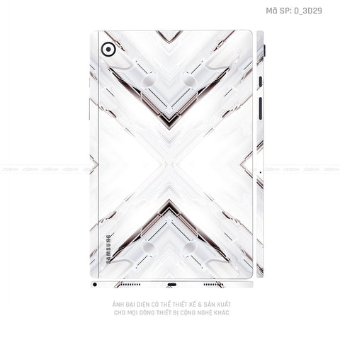 Dán Skin Galaxy Tab A Series Hình Nghệ Thuật 3D | D_3D29