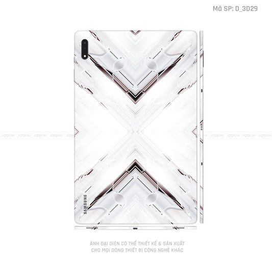 Dán Skin Galaxy Tab S8 Series Hình Nghệ Thuật 3D | D_3D29