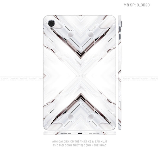 Dán Skin Máy Tính Bảng Oppo Pad Series Hình Nghệ Thuật 3D | D_3D29