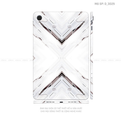 Dán Skin Máy Tính Bảng Oppo Pad Series Hình Nghệ Thuật 3D | D_3D29