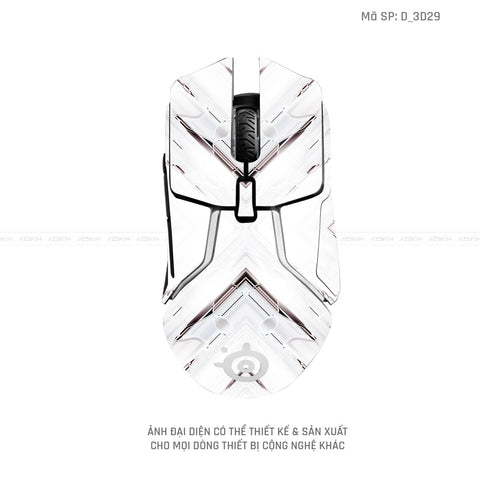 Skin Dán Chuột Steelseries Nghệ Thuật 3D | D_3D29