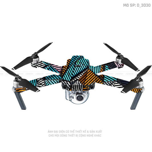 Dán Skin Flycam Hình Nghệ Thuật 3D | D_3D30