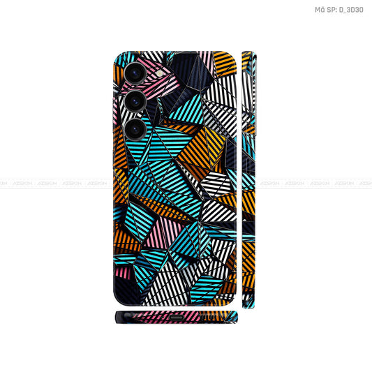 Dán Skin Galaxy S23 Series Hình Nghệ Thuật 3D | D_3D30