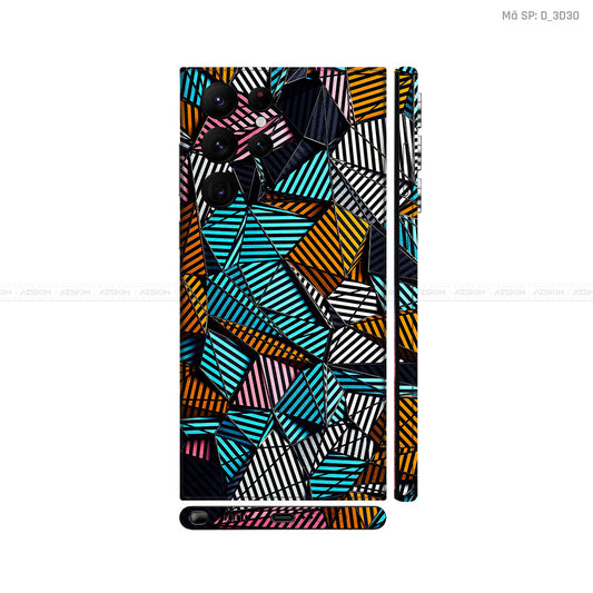 Dán Skin Galaxy S22 Series Hình Nghệ Thuật 3D | D_3D30