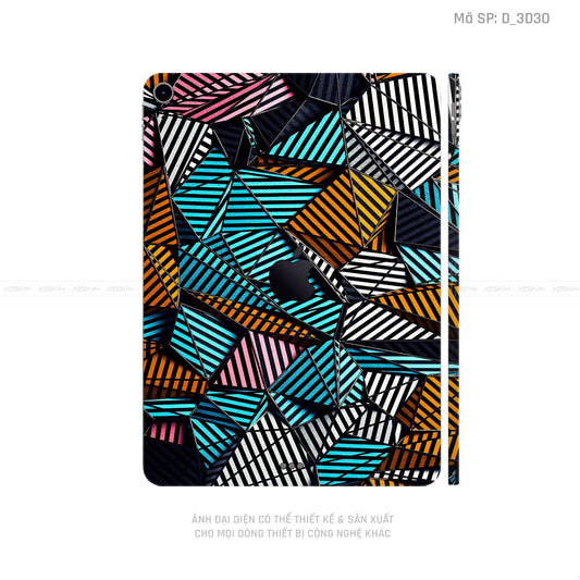 Dán Skin IPad Mini Series Hình Nghệ Thuật 3D | D_3D30