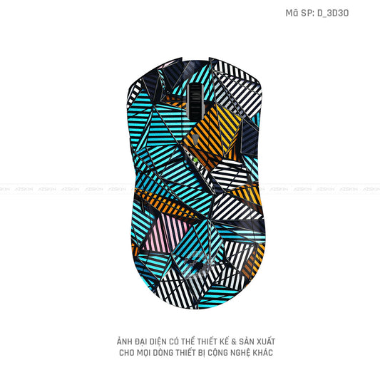 Skin Dán Chuột Dareu Hình Nghệ Thuật 3D | D_3D30