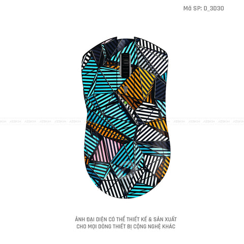 Skin Dán Chuột Dareu Hình Nghệ Thuật 3D | D_3D30