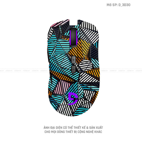 Skin Dán Chuột Fuhlen Hình Nghệ Thuật 3D | D_3D30