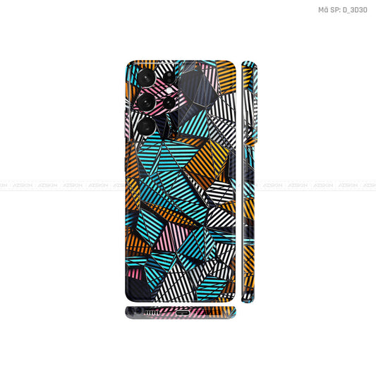 Dán Skin Galaxy S21 Series Hình Nghệ Thuật 3D | D_3D30