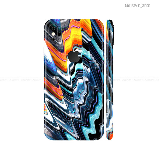 Dán Skin IPhone X Series Hình Nghệ Thuật 3D | D_3D31