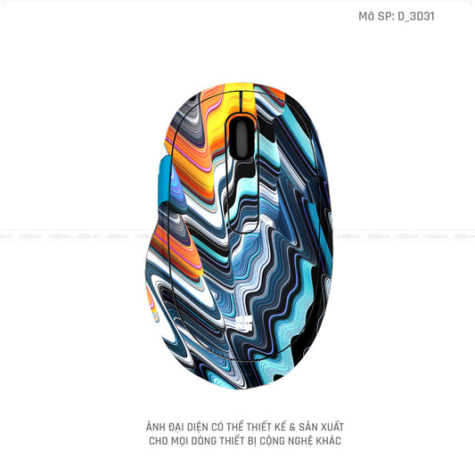Skin Dán Chuột Microsoft Hình Nghệ Thuật 3D | D_3D31
