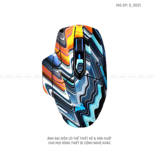 Skin Dán Chuột Corsair Hình Nghệ Thuật 3D | D_3D31