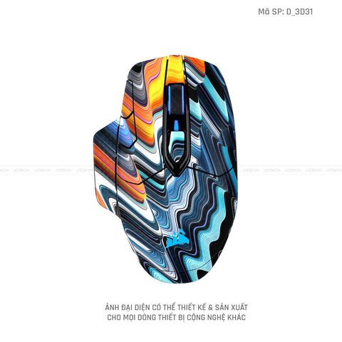 Skin Dán Chuột Corsair Hình Nghệ Thuật 3D | D_3D31