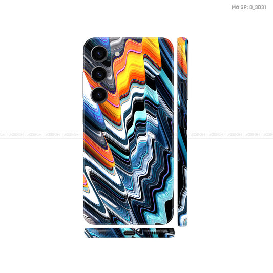 Dán Skin Galaxy S23 Series Hình Nghệ Thuật 3D | D_3D31