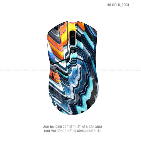 Skin Dán Chuột Dareu Hình Nghệ Thuật 3D | D_3D31