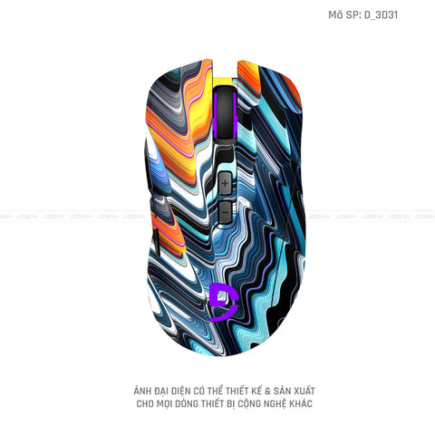 Skin Dán Chuột Fuhlen Hình Nghệ Thuật 3D | D_3D31