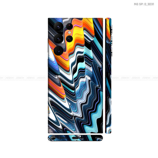 Dán Skin Galaxy S22 Series Hình Nghệ Thuật 3D | D_3D31