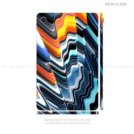 Dán Skin Máy Tính Bảng Oppo Pad Series Hình Nghệ Thuật 3D | D_3D31