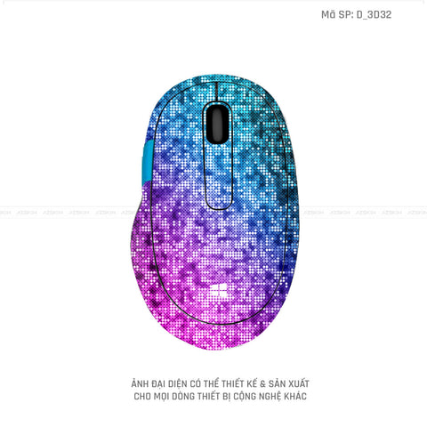 Skin Dán Chuột Microsoft Hình Nghệ Thuật 3D | D_3D32