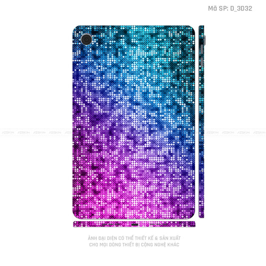 Dán Skin Máy Tính Bảng Oppo Pad Series Hình Nghệ Thuật 3D | D_3D32