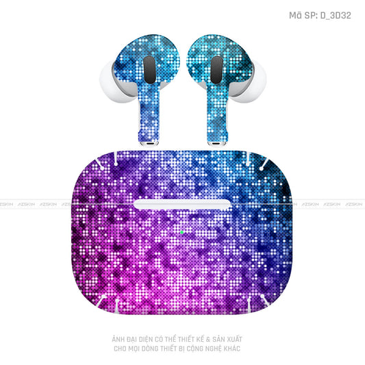 Dán Skin Tai Nghe Airpod 3 Hình 3D | D_3D32