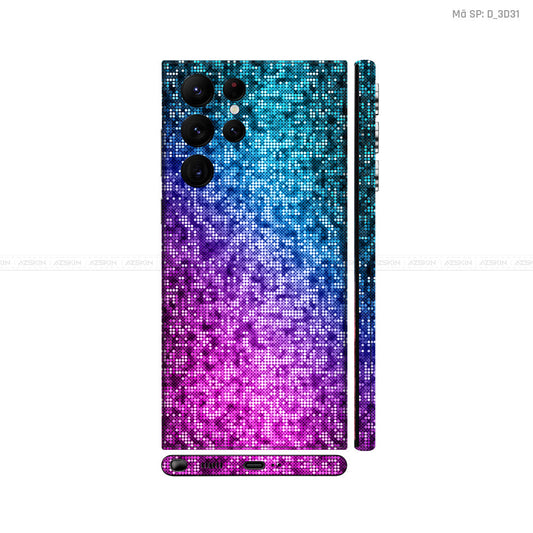 Dán Skin Galaxy S22 Series Hình Nghệ Thuật 3D | D_3D32