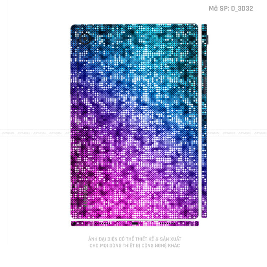 Dán Skin Galaxy Tab A Series Hình Nghệ Thuật 3D | D_3D32