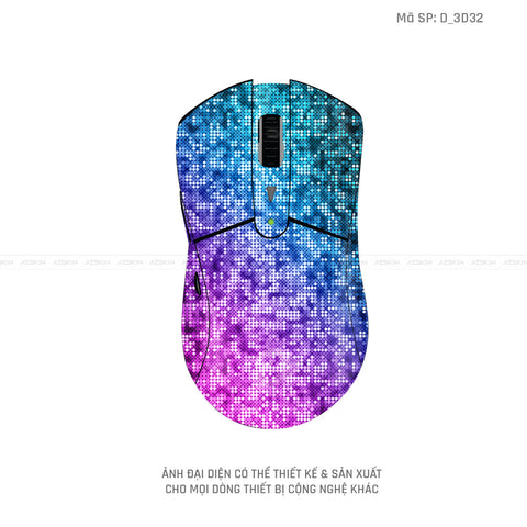 Skin Dán Chuột Dareu Hình Nghệ Thuật 3D | D_3D32