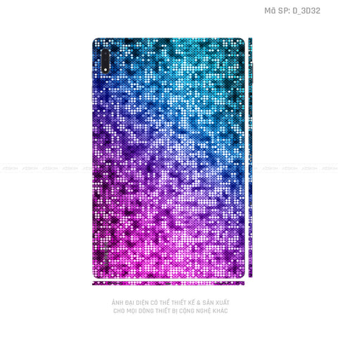 Dán Skin Galaxy Tab S7 Series Hình Nghệ Thuật 3D | D_3D32