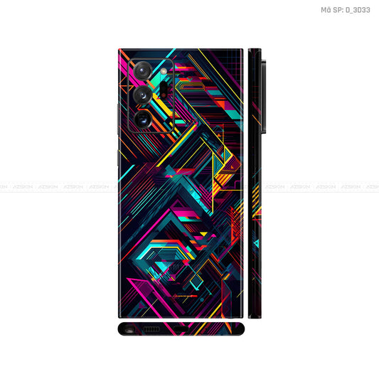 Dán Skin Galaxy Note 20 Series Hình Nghệ Thuật 3D | D_3D33