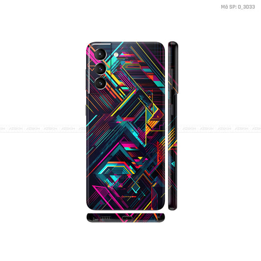 Dán Skin Galaxy S21 Series Hình Nghệ Thuật 3D | D_3D33