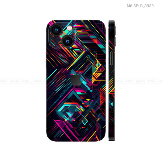 Dán Skin IPhone 13 Series Hình Nghệ Thuật 3D | D_3D33