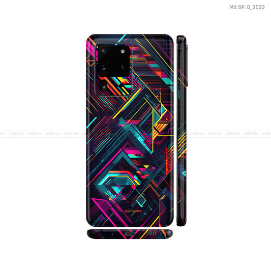 Dán Skin Galaxy S20 Series Hình Nghệ Thuật 3D | D_3D33