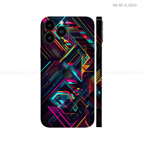 Dán Skin IPhone 12 Series Hình Nghệ Thuật 3D | D_3D33