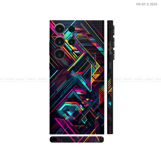 Dán Skin Galaxy S23 Series Hình Nghệ Thuật 3D | D_3D33