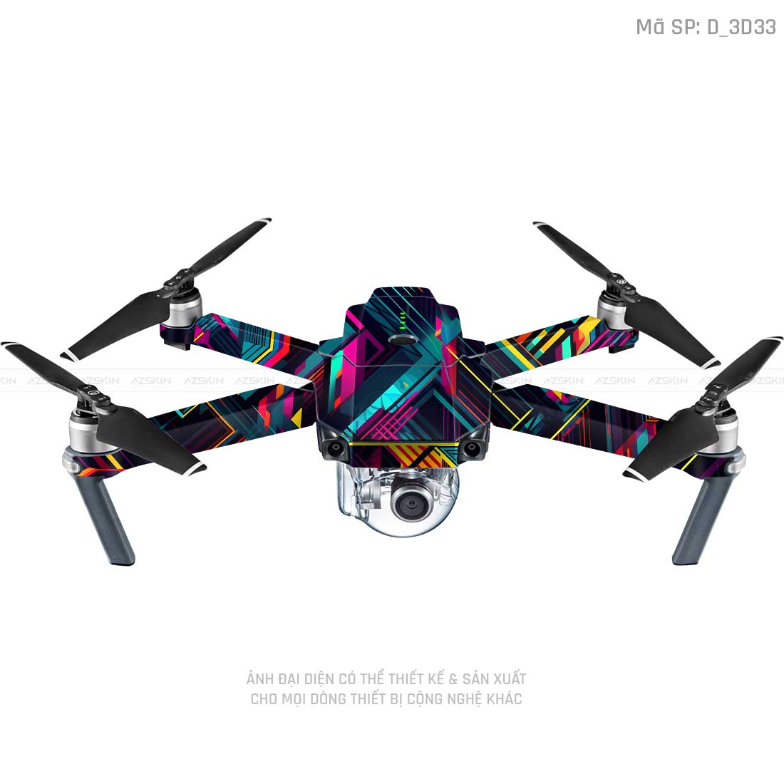 Dán Skin Flycam Hình Nghệ Thuật 3D | D_3D33