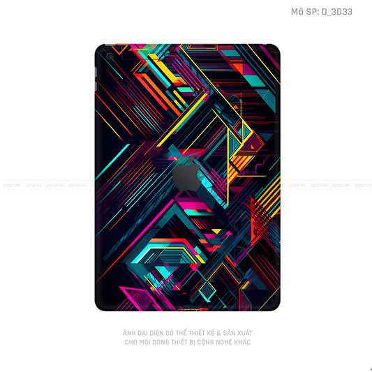 Dán Skin IPad Gen Series Hình 3D | D_3D33
