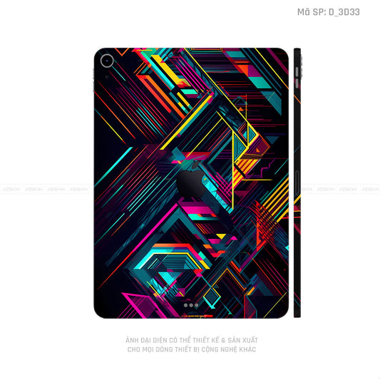 Dán Skin IPad Mini Series Hình Nghệ Thuật 3D | D_3D33