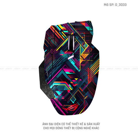 Skin Dán Chuột Asus Hình Nghệ Thuật 3D | D_3D33