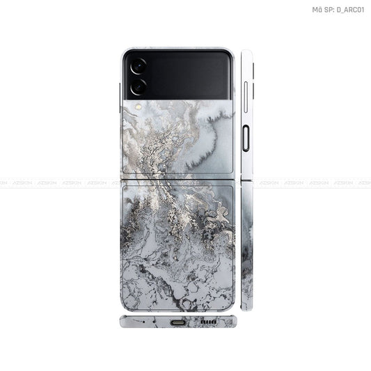 Dán Skin Galaxy Zflip4 Hình Nghệ Thuật Arcrylic | D_ARC01