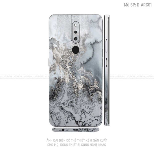Miếng Dán Skin Điện Thoại OPPO F Series Hình Nghệ Thuật Arcrylic | D_ARC01