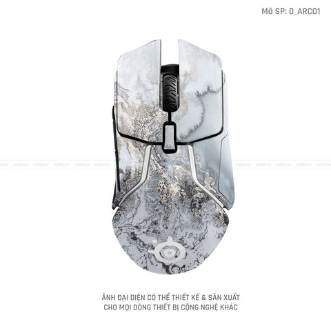 Skin Dán Chuột Steelseries Hình Acrylic | D_ARC01