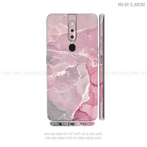 Miếng Dán Skin Điện Thoại OPPO F Series Hình Nghệ Thuật Arcrylic | D_ARC02