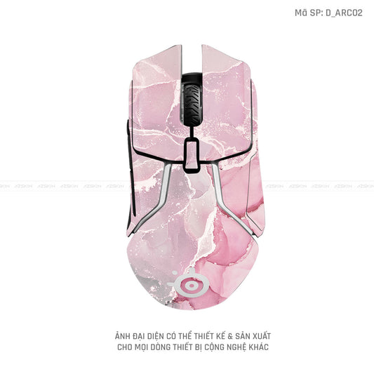 Skin Dán Chuột Steelseries Hình Acrylic | D_ARC02