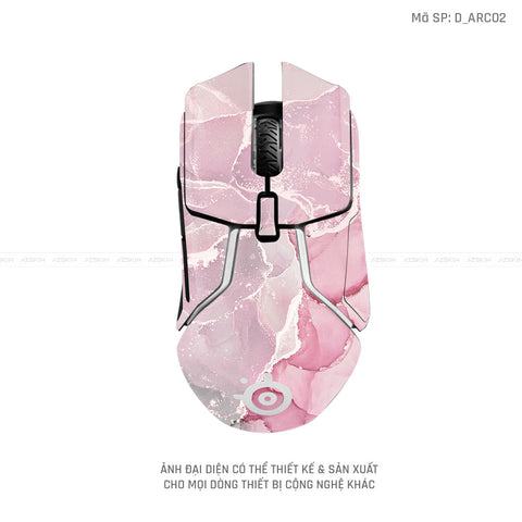 Skin Dán Chuột Steelseries Hình Acrylic | D_ARC02