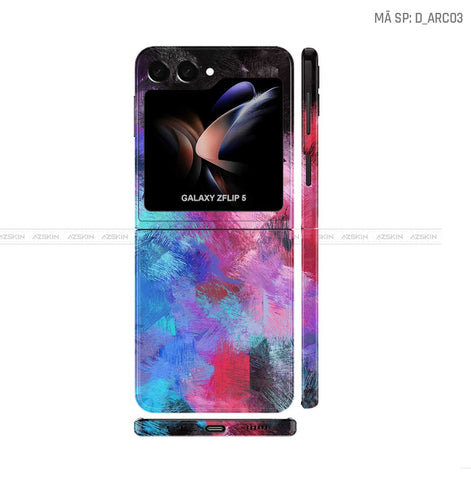 Dán Skin Galaxy Z Flip5 Hình Nghệ Thuật Arcrylic | D_ARC03